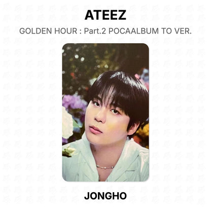 ATEEZ GOLDEN HOUR : Part.2 POCAALBUM TO VER. Official Photocard