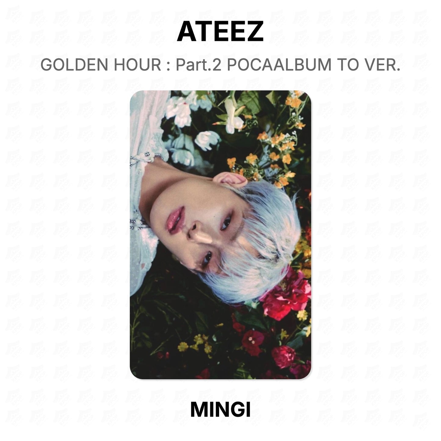 ATEEZ GOLDEN HOUR : Part.2 POCAALBUM TO VER. Official Photocard