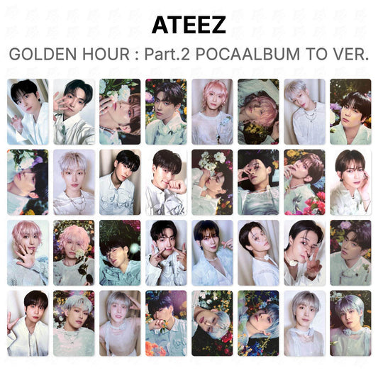 ATEEZ GOLDEN HOUR : Part.2 POCAALBUM TO VER. Official Photocard