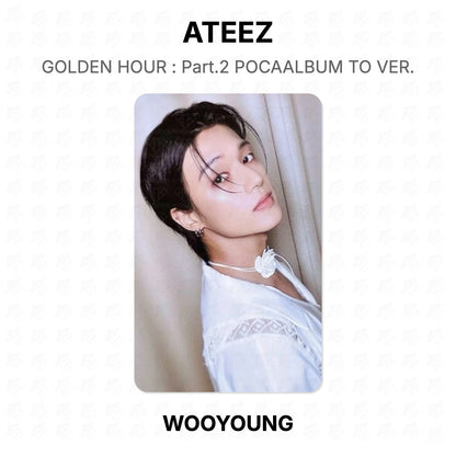 ATEEZ GOLDEN HOUR : Part.2 POCAALBUM TO VER. Official Photocard