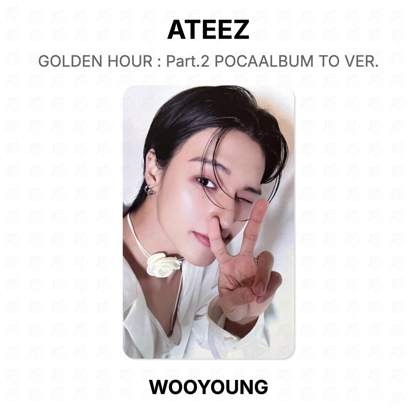 ATEEZ GOLDEN HOUR : Part.2 POCAALBUM TO VER. Official Photocard