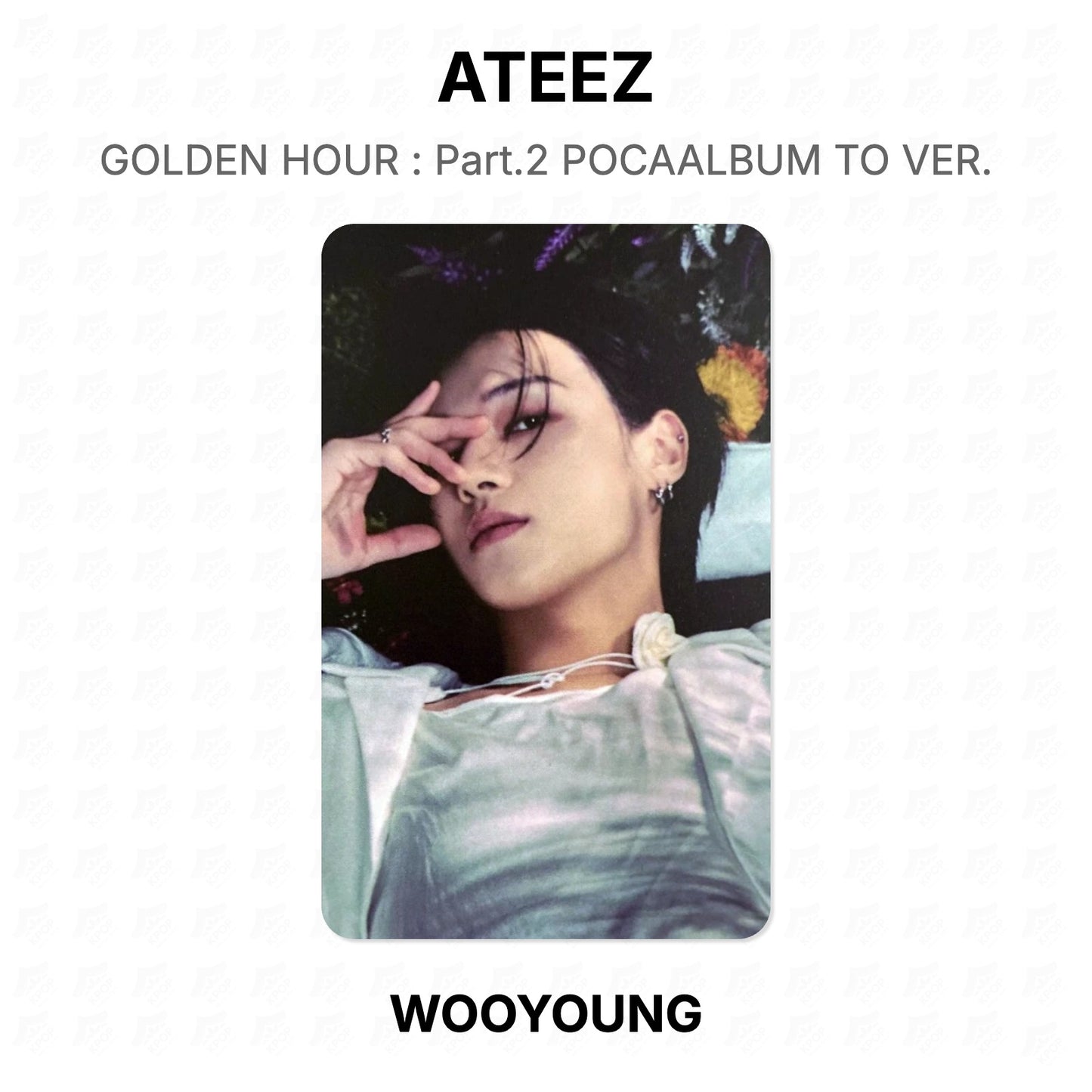 ATEEZ GOLDEN HOUR : Part.2 POCAALBUM TO VER. Official Photocard