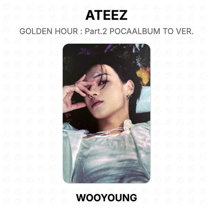 ATEEZ GOLDEN HOUR : Part.2 POCAALBUM TO VER. Official Photocard