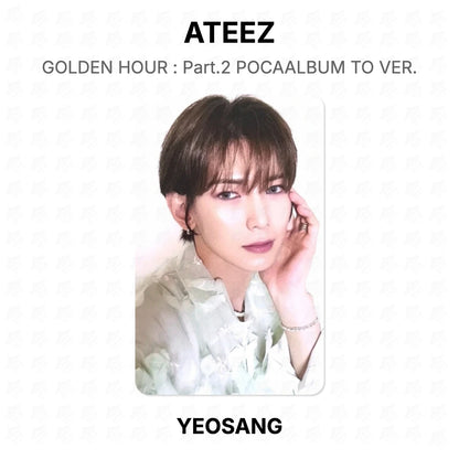 ATEEZ GOLDEN HOUR : Part.2 POCAALBUM TO VER. Official Photocard