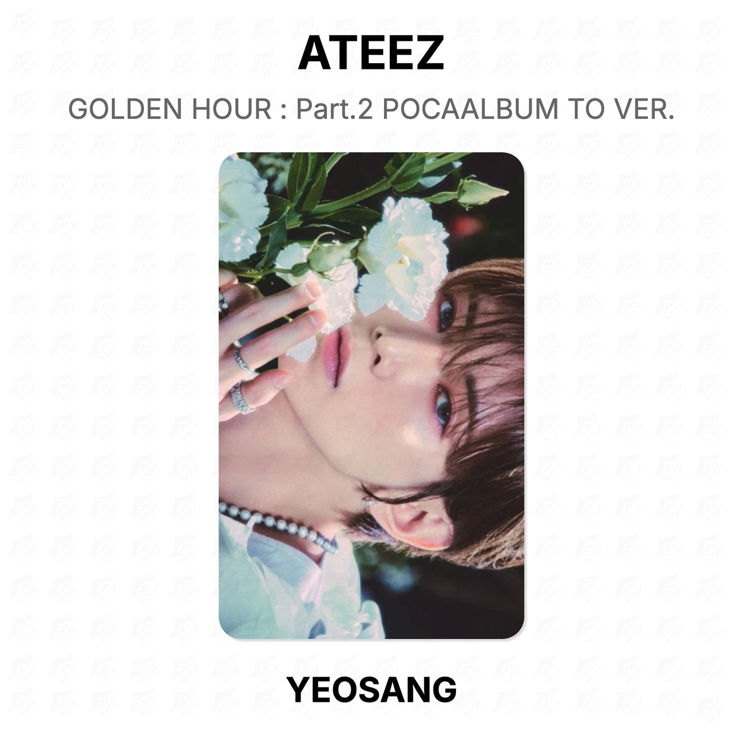 ATEEZ GOLDEN HOUR : Part.2 POCAALBUM TO VER. Official Photocard