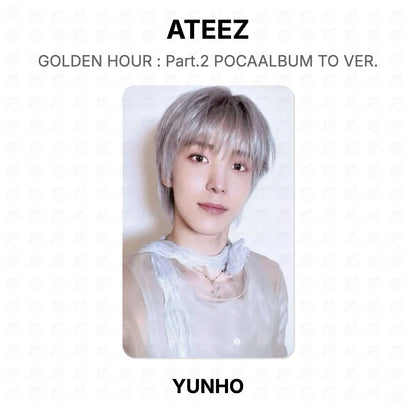 ATEEZ GOLDEN HOUR : Part.2 POCAALBUM TO VER. Official Photocard