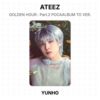 ATEEZ GOLDEN HOUR : Part.2 POCAALBUM TO VER. Official Photocard
