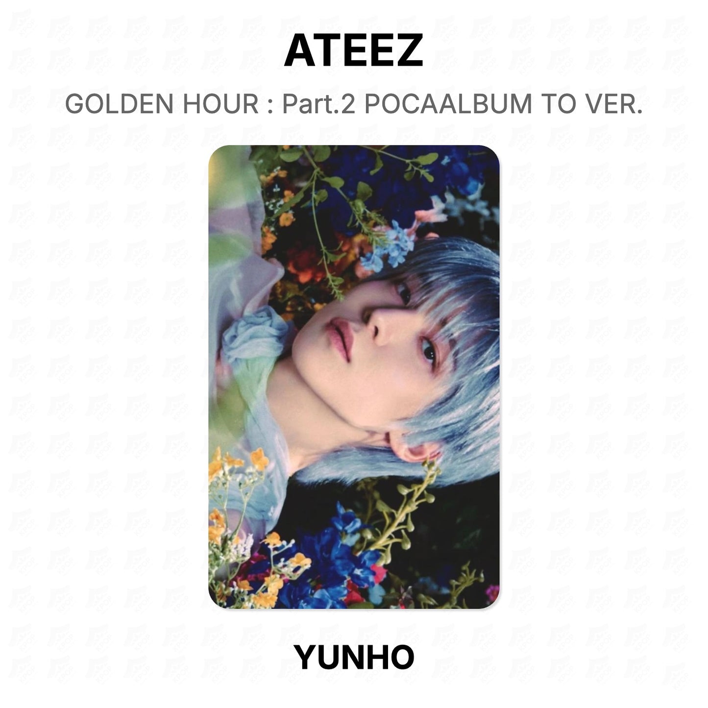 ATEEZ GOLDEN HOUR : Part.2 POCAALBUM TO VER. Official Photocard