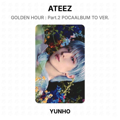 ATEEZ GOLDEN HOUR : Part.2 POCAALBUM TO VER. Official Photocard