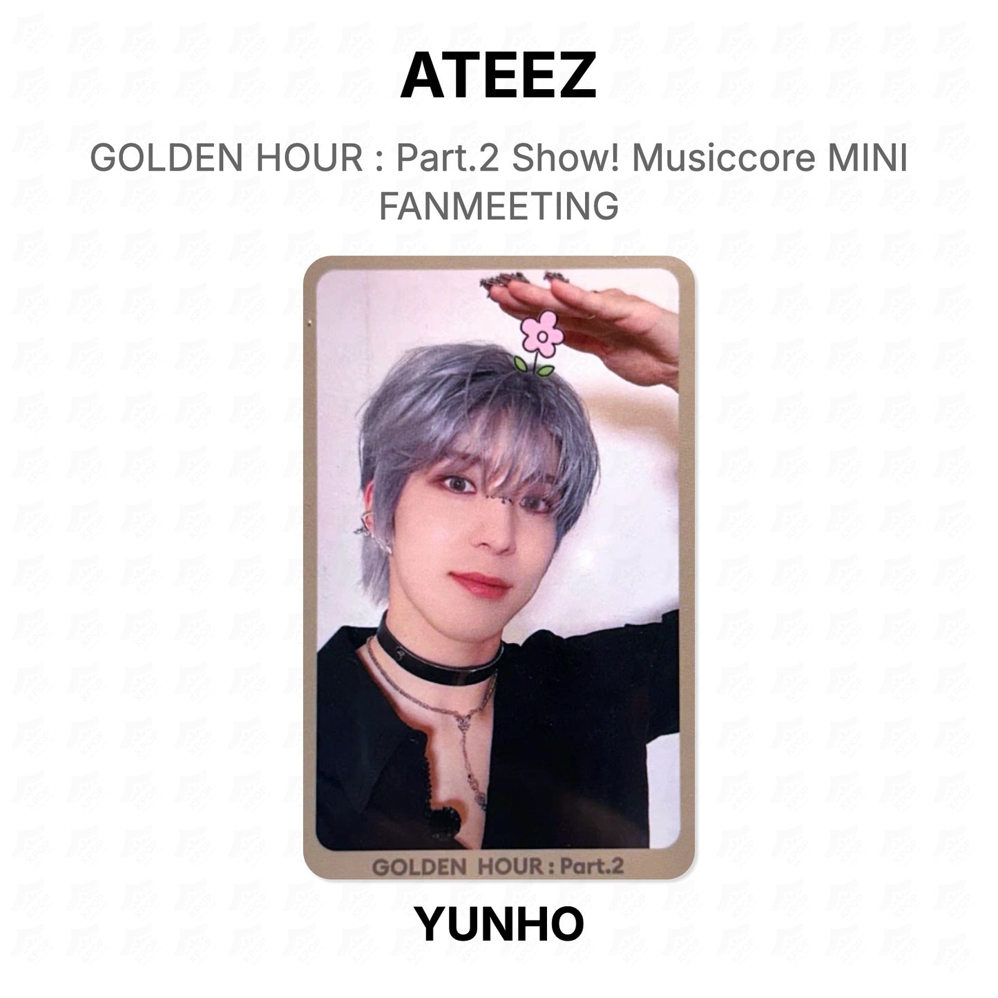 ATEEZ GOLDEN HOUR : Part.2 Show! Musiccore MINI FANMEETING Official Photocard