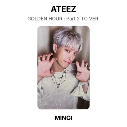 ATEEZ GOLDEN HOUR : Part.2 TO VER. Official Photocard