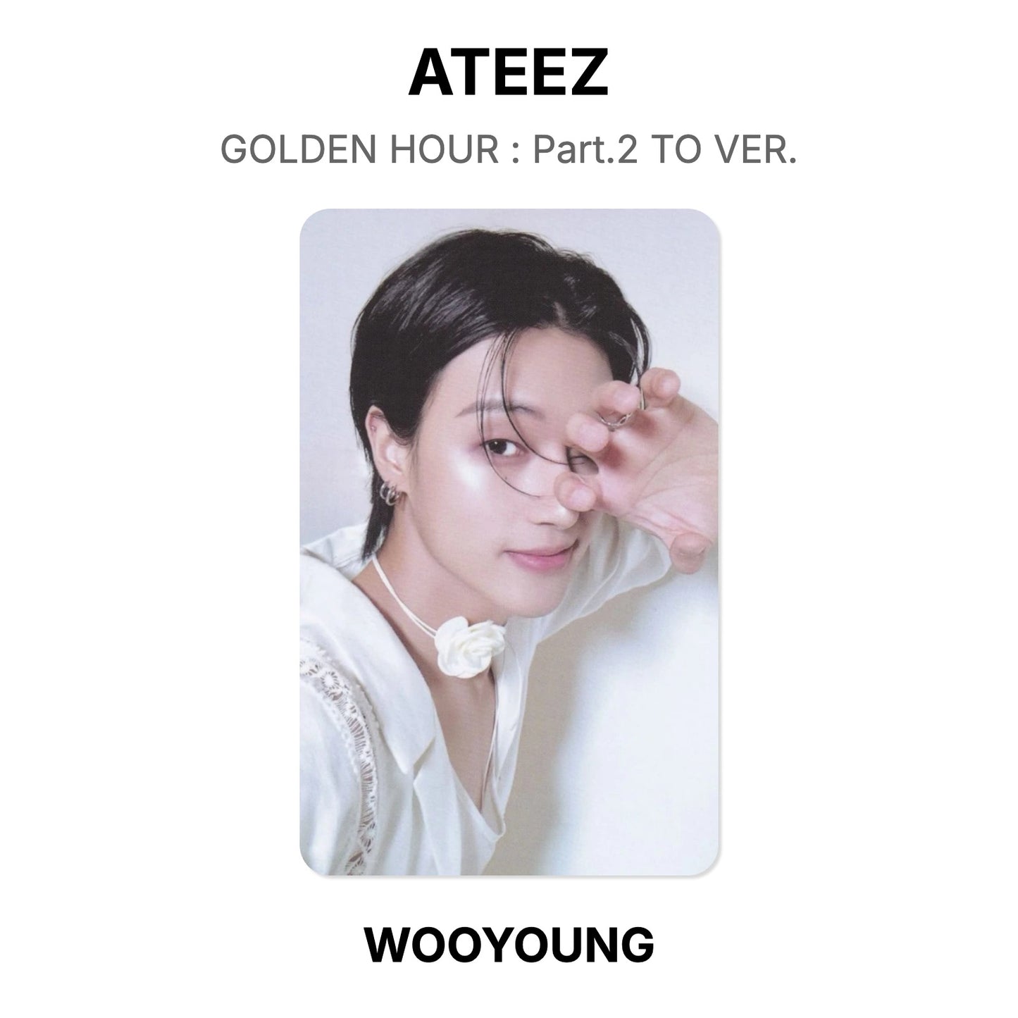 ATEEZ GOLDEN HOUR : Part.2 TO VER. Official Photocard