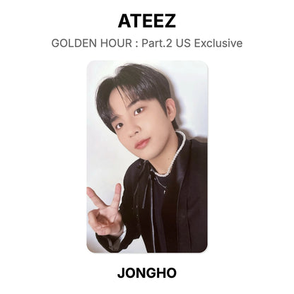ATEEZ GOLDEN HOUR : Part.2 US Exclusive photocard officielle