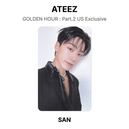 ATEEZ GOLDEN HOUR : Part.2 US Exclusive photocard officielle