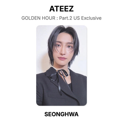 ATEEZ GOLDEN HOUR : Part.2 US Exclusive photocard officielle