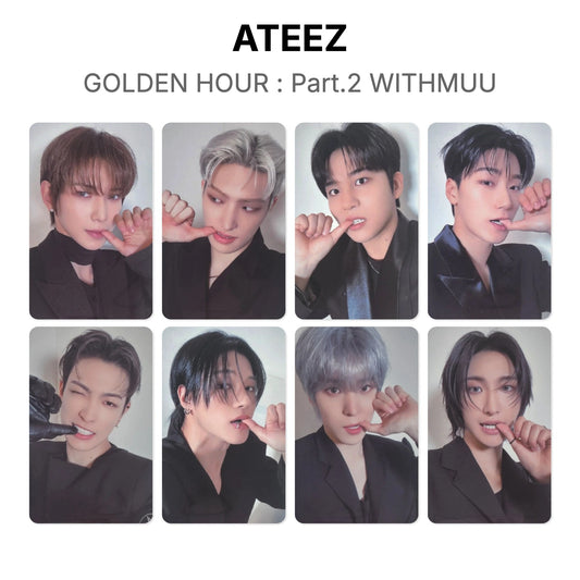 ATEEZ GOLDEN HOUR : Part.2 WITHMUU Official Photocard