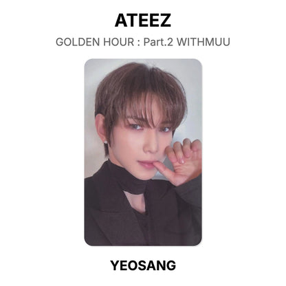 ATEEZ GOLDEN HOUR : Part.2 WITHMUU Official Photocard