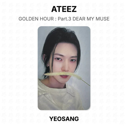 ATEEZ GOLDEN HOUR : Part.3 DEAR MY MUSE Official Photocard