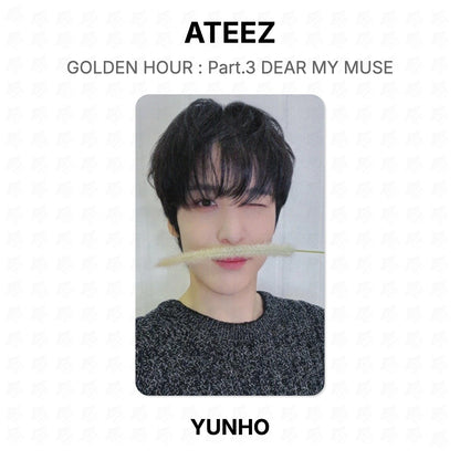 ATEEZ GOLDEN HOUR : Part.3 DEAR MY MUSE Official Photocard