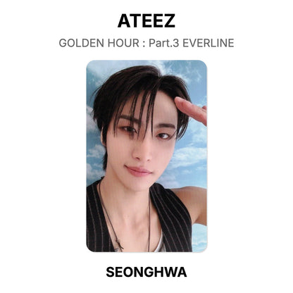 ATEEZ GOLDEN HOUR : Part.3 EVERLINE Official Photocard