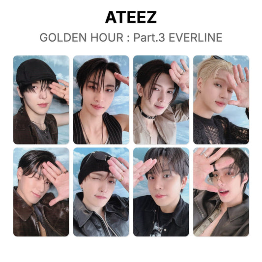 ATEEZ GOLDEN HOUR : Part.3 EVERLINE Official Photocard