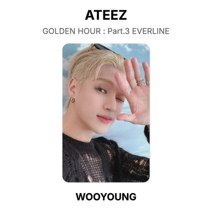 ATEEZ GOLDEN HOUR : Part.3 EVERLINE Official Photocard
