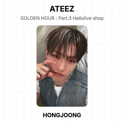 ATEEZ GOLDEN HOUR : Part.3 Hellolive shop Official Photocard