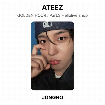 ATEEZ GOLDEN HOUR : Part.3 Hellolive shop Official Photocard