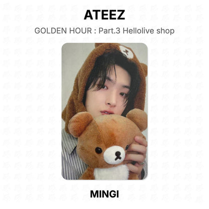 ATEEZ GOLDEN HOUR : Part.3 Hellolive shop Official Photocard