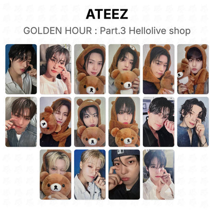 ATEEZ GOLDEN HOUR : Part.3 Hellolive shop Official Photocard
