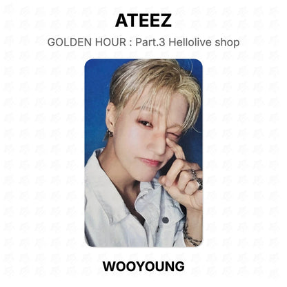 ATEEZ GOLDEN HOUR : Part.3 Hellolive shop Official Photocard