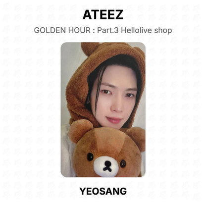 ATEEZ GOLDEN HOUR : Part.3 Hellolive shop Official Photocard