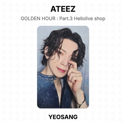 ATEEZ GOLDEN HOUR : Part.3 Hellolive shop Official Photocard