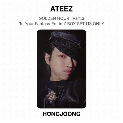 ATEEZ GOLDEN HOUR : Part.3 'In Your Fantasy Edition' BOX SET US ONLY Official Photocard