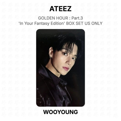 ATEEZ GOLDEN HOUR : Part.3 'In Your Fantasy Edition' BOX SET US ONLY Official Photocard