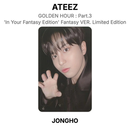 ATEEZ GOLDEN HOUR : Part.3 'In Your Fantasy Edition' Fantasy VER. Limited Edition Official Photocard
