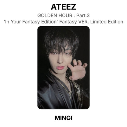 ATEEZ GOLDEN HOUR : Part.3 'In Your Fantasy Edition' Fantasy VER. Limited Edition Official Photocard