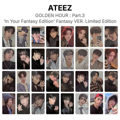 ATEEZ GOLDEN HOUR : Part.3 'In Your Fantasy Edition' Fantasy VER. Limited Edition Official Photocard