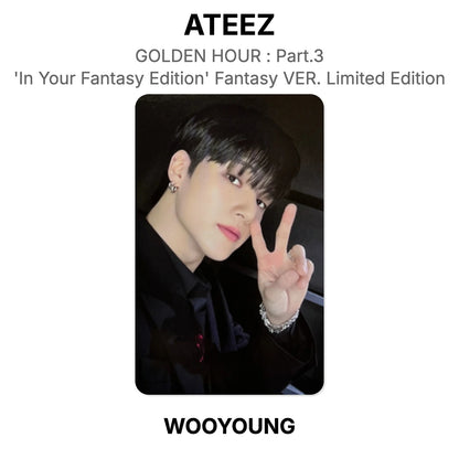 ATEEZ GOLDEN HOUR : Part.3 'In Your Fantasy Edition' Fantasy VER. Limited Edition Official Photocard