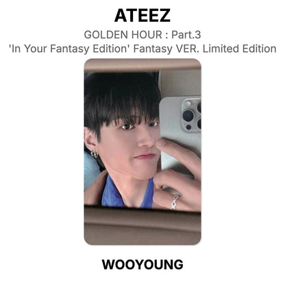 ATEEZ GOLDEN HOUR : Part.3 'In Your Fantasy Edition' Fantasy VER. Limited Edition Official Photocard