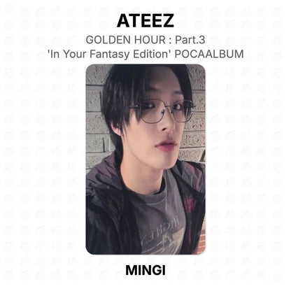 ATEEZ GOLDEN HOUR : Part.3 'In Your Fantasy Edition' POCAALBUM Offizielle Fotokarte