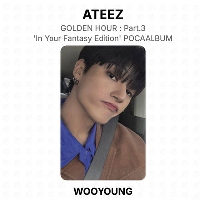 ATEEZ GOLDEN HOUR : Part.3 'In Your Fantasy Edition' POCAALBUM Offizielle Fotokarte