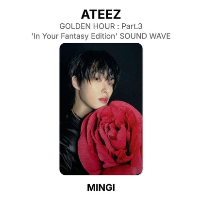ATEEZ GOLDEN HOUR : Part.3 'In Your Fantasy Edition' SOUND WAVE 公式フォトカード