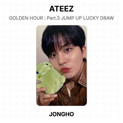 ATEEZ GOLDEN HOUR : Part.3 JUMP UP LUCKY DRAW Official Photocard