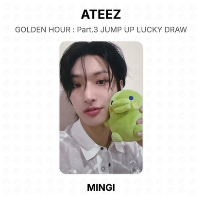 ATEEZ GOLDEN HOUR : Part.3 JUMP UP LUCKY DRAW Official Photocard