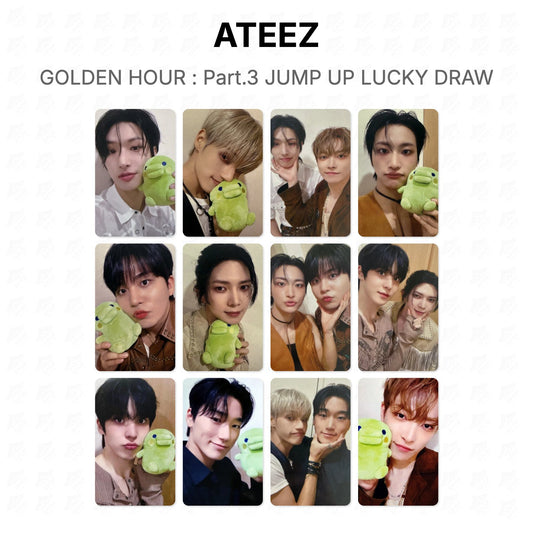 ATEEZ GOLDEN HOUR : Part.3 JUMP UP LUCKY DRAW Official Photocard