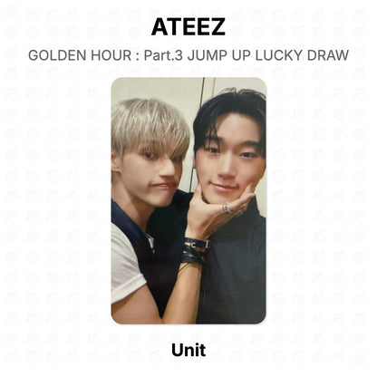 ATEEZ GOLDEN HOUR : Part.3 JUMP UP LUCKY DRAW Official Photocard