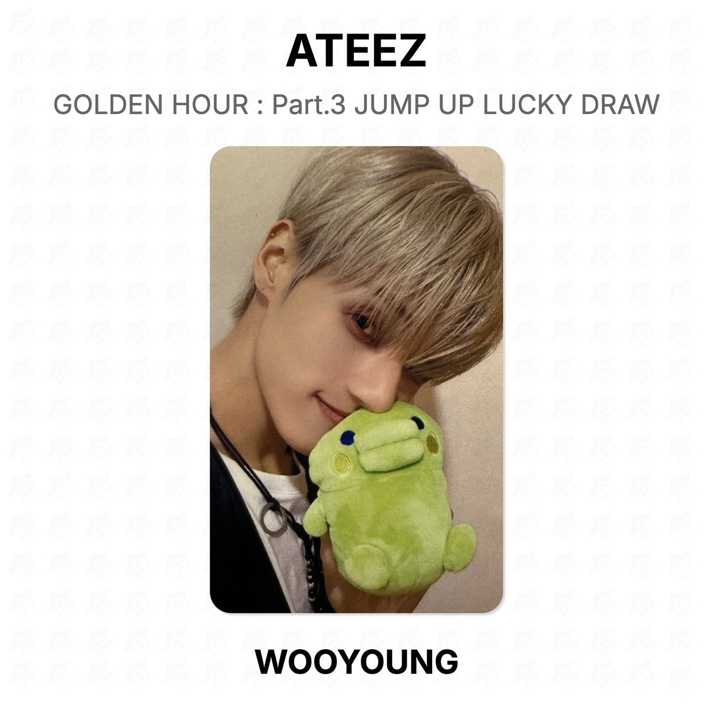 ATEEZ GOLDEN HOUR : Part.3 JUMP UP LUCKY DRAW Official Photocard