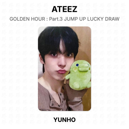 ATEEZ GOLDEN HOUR : Part.3 JUMP UP LUCKY DRAW Official Photocard