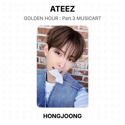 ATEEZ GOLDEN HOUR : Part.3 MUSICART Official Photocard